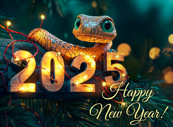 С Новым 2025 годом!